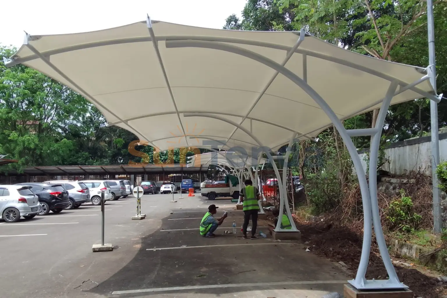Canopy Membrane Parkiran